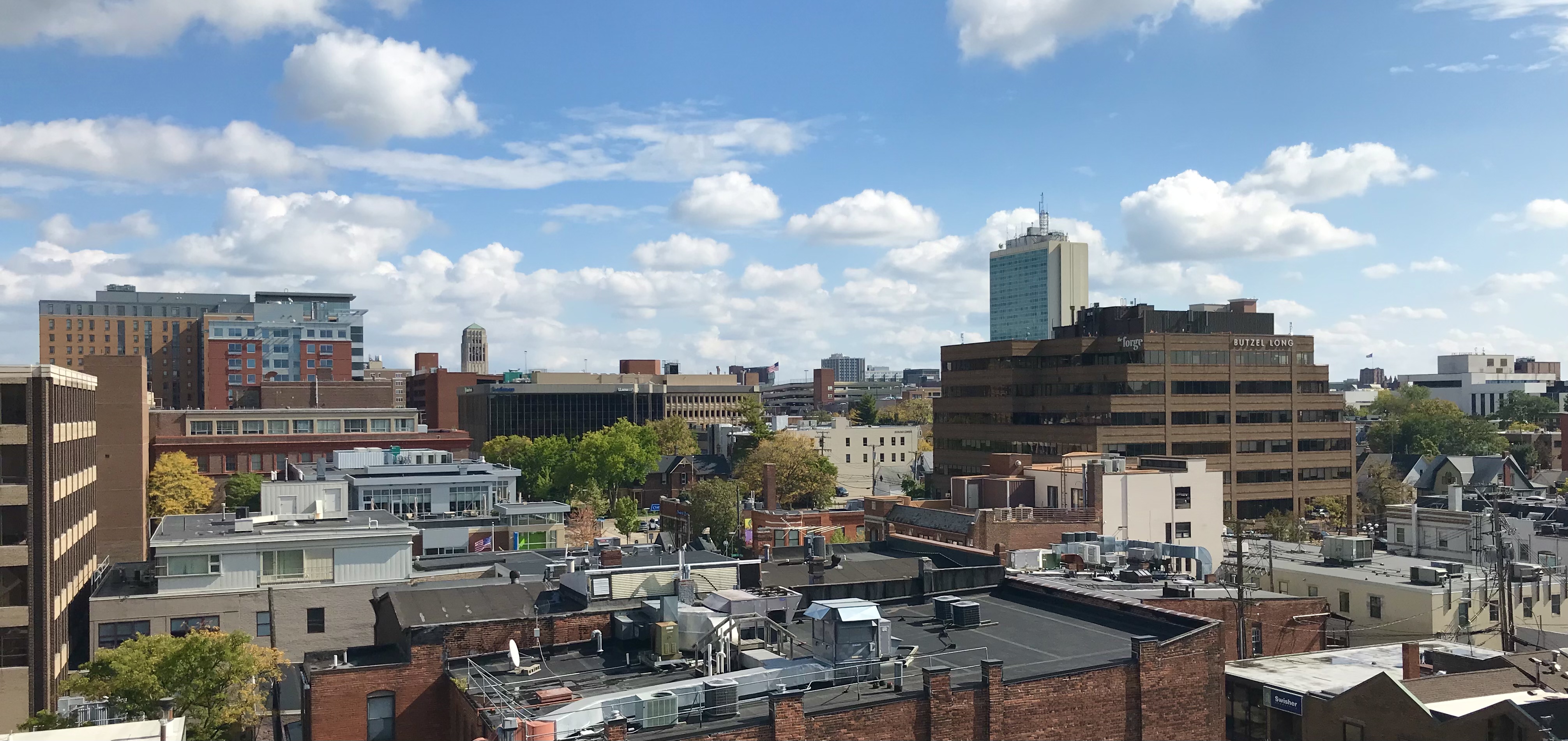 Ann Arbor, Michigan skyline