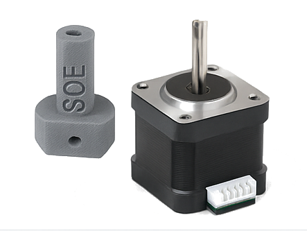 Rheodyne Adapter and NEMA Motor